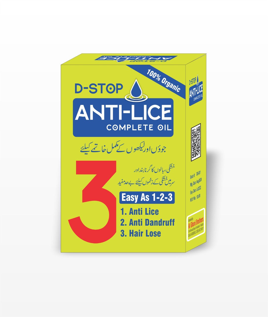 D-STOP ANTI-LICE HAIR OIL